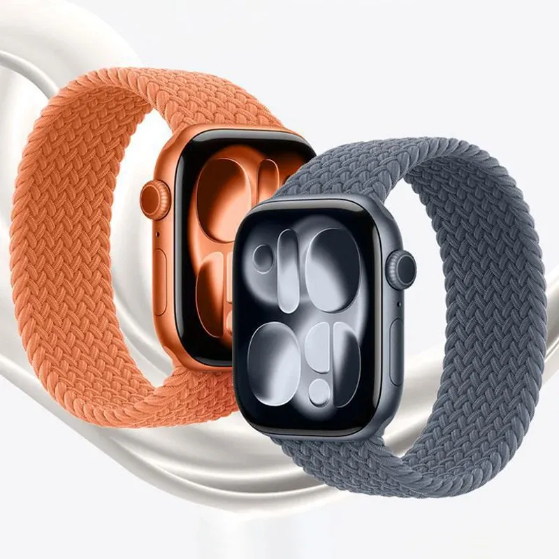 Bracelet nylon tressé Solo Loop 38 à 49 mm pour Apple Watch