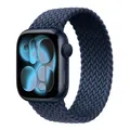 Bracelet nylon tressé Solo Loop 38 à 49 mm pour Apple Watch – Band Color Abyss blue