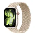Bracelet nylon tressé Solo Loop 38 à 49 mm pour Apple Watch – Band Color Beige