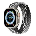 Bracelet nylon tressé Solo Loop 38 à 49 mm pour Apple Watch – Couleur du bracelet Black clever