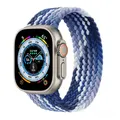 Bracelet nylon tressé Solo Loop 38 à 49 mm pour Apple Watch – Couleur du bracelet Blue berry