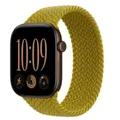 Bracelet nylon tressé Solo Loop 38 à 49 mm pour Apple Watch – Couleur du bracelet Chartreuse