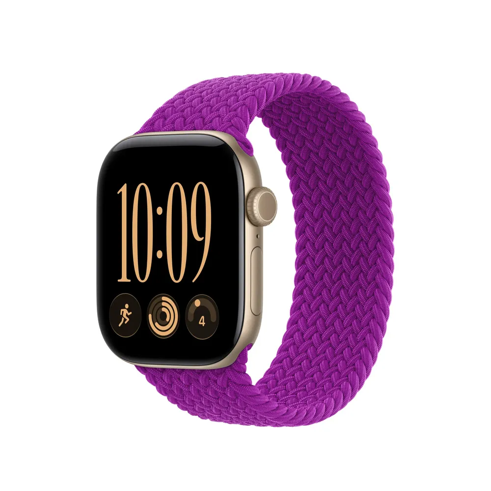 Bracelet nylon tressé Solo Loop 38 à 49 mm pour Apple Watch