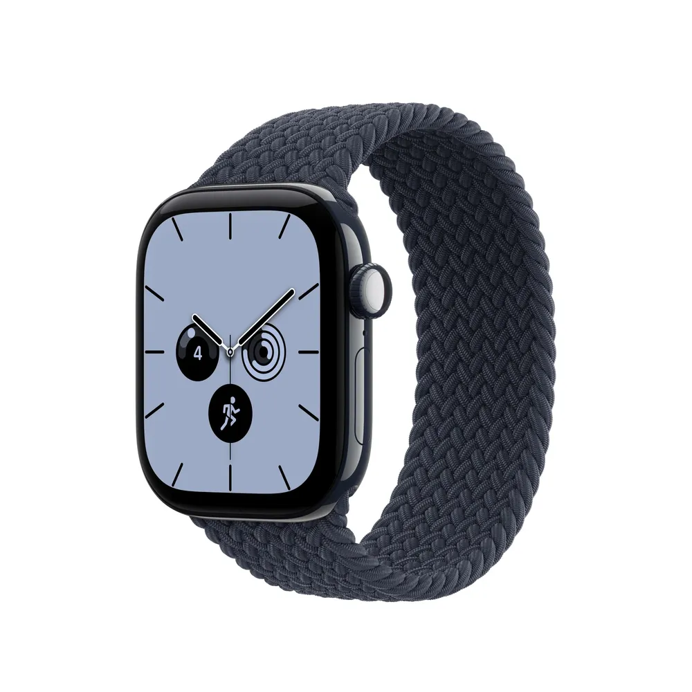Bracelet nylon tressé Solo Loop 38 à 49 mm pour Apple Watch