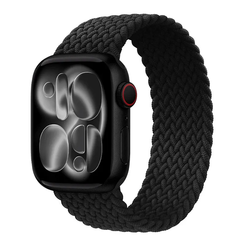 Bracelet nylon tressé Solo Loop 38 à 49 mm pour Apple Watch