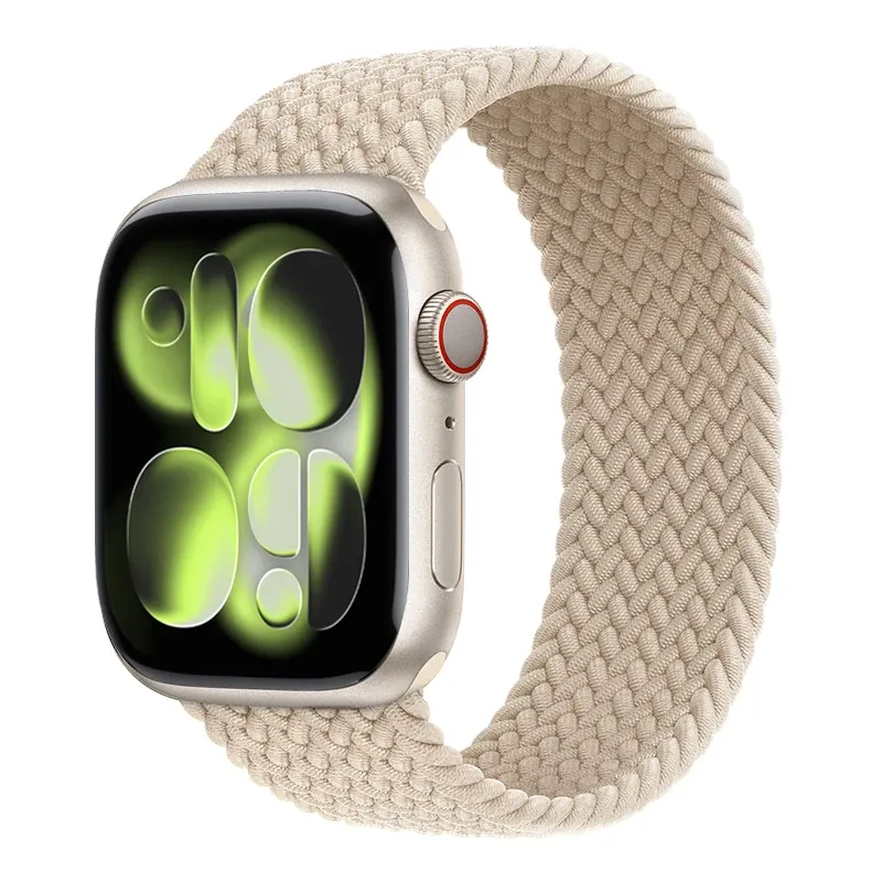 Bracelet nylon tressé Solo Loop 38 à 49 mm pour Apple Watch