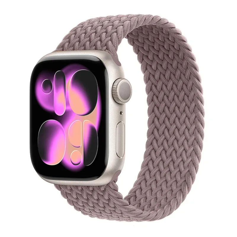 Bracelet nylon tressé Solo Loop 38 à 49 mm pour Apple Watch