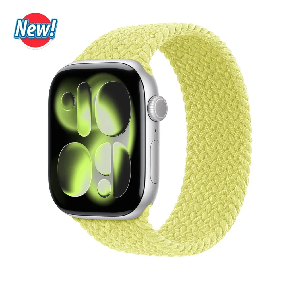 Bracelet nylon tressé Solo Loop 38 à 49 mm pour Apple Watch