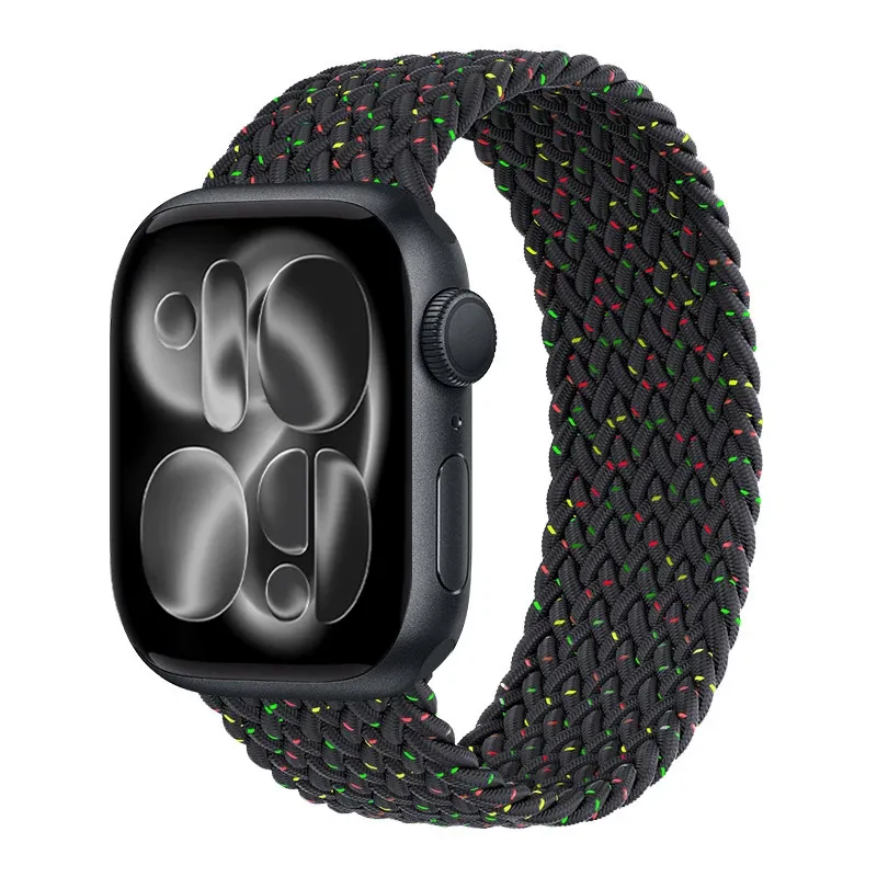 Bracelet nylon tressé Solo Loop 38 à 49 mm pour Apple Watch