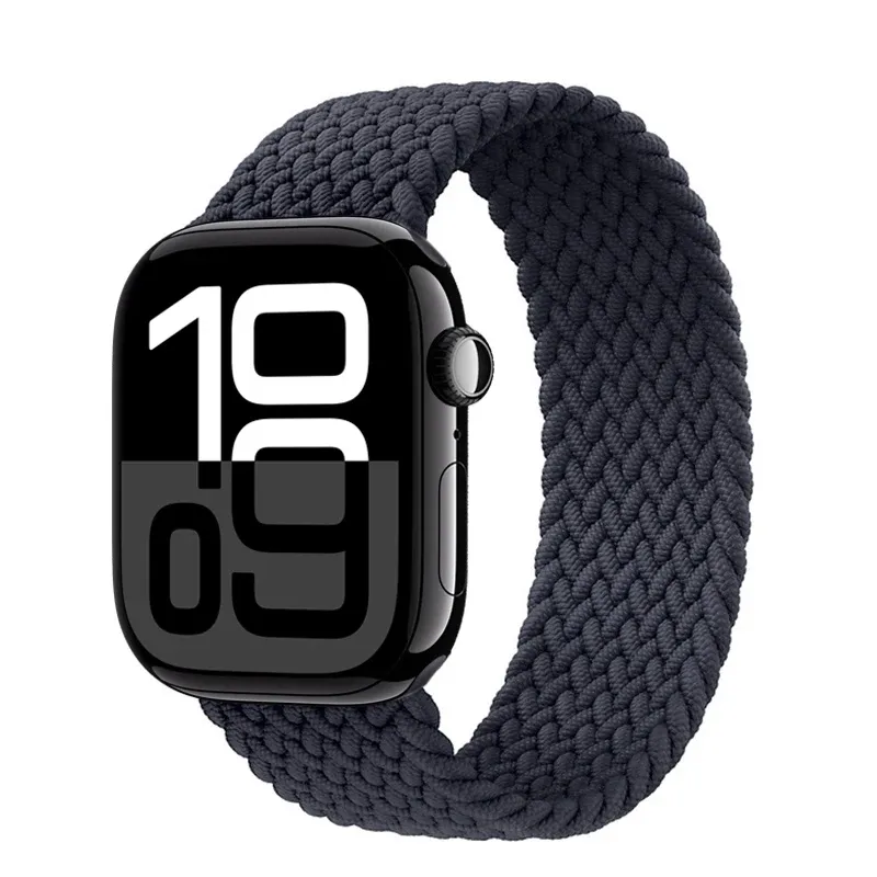 Bracelet nylon tressé Solo Loop 38 à 49 mm pour Apple Watch