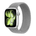 Bracelet nylon tressé Solo Loop 38 à 49 mm pour Apple Watch – Band Color fog grey