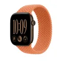 Bracelet nylon tressé Solo Loop 38 à 49 mm pour Apple Watch – Couleur du bracelet Ginger yellow