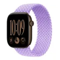Bracelet nylon tressé Solo Loop 38 à 49 mm pour Apple Watch – Couleur du bracelet lavender