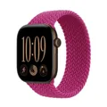 Bracelet nylon tressé Solo Loop 38 à 49 mm pour Apple Watch – Couleur du bracelet Magenta