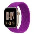 Bracelet nylon tressé Solo Loop 38 à 49 mm pour Apple Watch – Couleur du bracelet Magenta