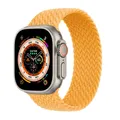 Bracelet nylon tressé Solo Loop 38 à 49 mm pour Apple Watch – Couleur du bracelet Maïs
