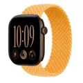 Bracelet nylon tressé Solo Loop 38 à 49 mm pour Apple Watch – Couleur du bracelet Maize