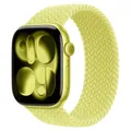 Bracelet nylon tressé Solo Loop 38 à 49 mm pour Apple Watch – Band Color Neon Yellow