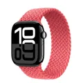 Bracelet nylon tressé Solo Loop 38 à 49 mm pour Apple Watch – Couleur du bracelet Pink Punch