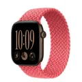Bracelet nylon tressé Solo Loop 38 à 49 mm pour Apple Watch – Couleur du bracelet Pink Punch