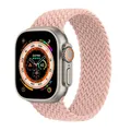 Bracelet nylon tressé Solo Loop 38 à 49 mm pour Apple Watch – Couleur du bracelet pink sand