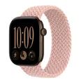 Bracelet nylon tressé Solo Loop 38 à 49 mm pour Apple Watch – Couleur du bracelet pink sand