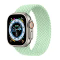 Bracelet nylon tressé Solo Loop 38 à 49 mm pour Apple Watch – Couleur du bracelet pistachio