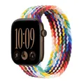 Bracelet nylon tressé Solo Loop 38 à 49 mm pour Apple Watch – Couleur du bracelet Pride Edition