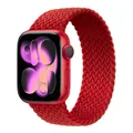 Bracelet nylon tressé Solo Loop 38 à 49 mm pour Apple Watch – Band Color Red