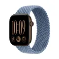 Bracelet nylon tressé Solo Loop 38 à 49 mm pour Apple Watch – Couleur du bracelet Rock Cyan