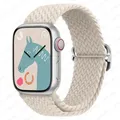 Bracelet nylon tressé Solo Loop 38 à 49 mm pour Apple Watch – Couleur du bracelet Stralight