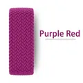Bracelet nylon tressé Solo Loop 40 à 49 mm pour Apple Watch – Couleur du bracelet 10purple red