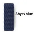 Bracelet nylon tressé Solo Loop 40 à 49 mm pour Apple Watch – Couleur du bracelet Abyss blue