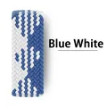 Bracelet nylon tressé Solo Loop 40 à 49 mm pour Apple Watch – Couleur du bracelet Blue White