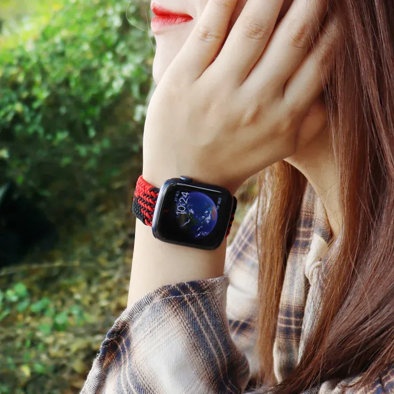 Bracelet nylon tressé Solo Loop 40 à 49 mm pour Apple Watch