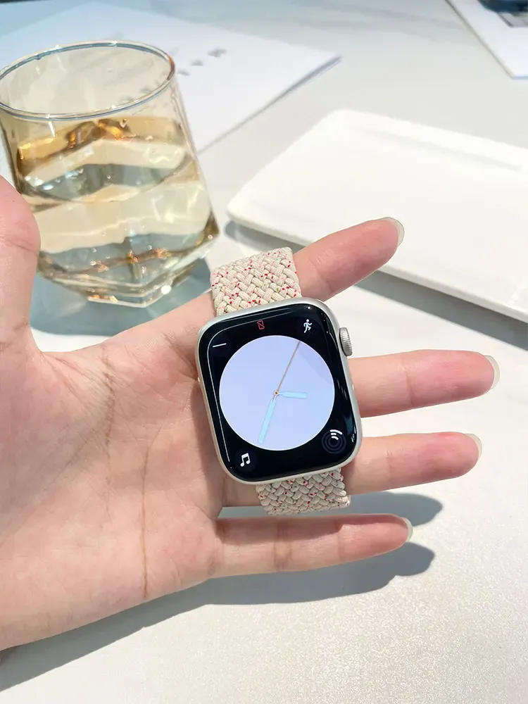 Bracelet nylon tressé Solo Loop 40 à 49 mm pour Apple Watch