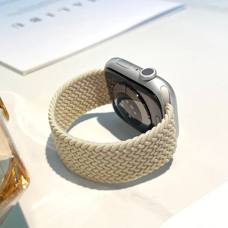 Bracelet nylon tressé Solo Loop 40 à 49 mm pour Apple Watch