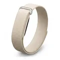 Bracelet nylon tressé sport pour Google Fitbit Air – Couleur du bracelet BEIGE