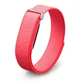 Bracelet nylon tressé sport pour Google Fitbit Air – Couleur du bracelet DeepPink