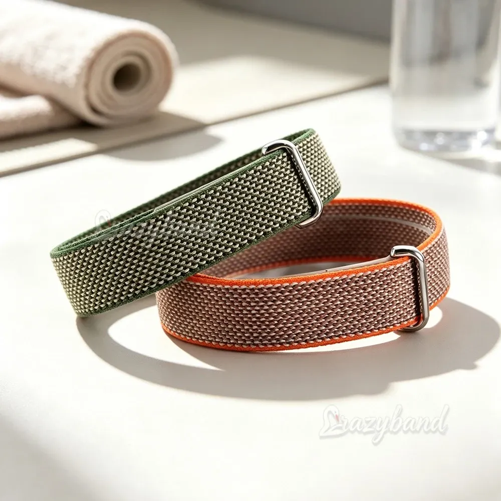 Bracelet nylon tressé sport pour Google Fitbit Air