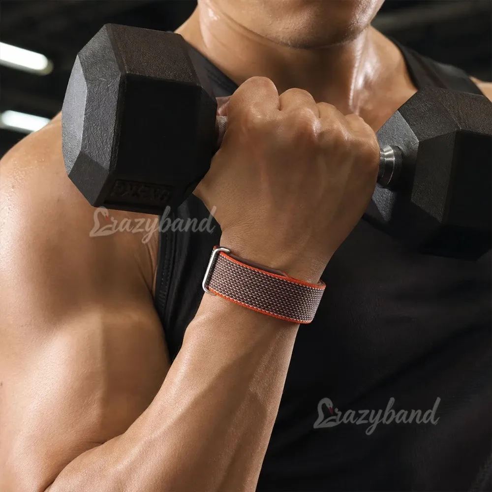 Bracelet nylon tressé sport pour Google Fitbit Air