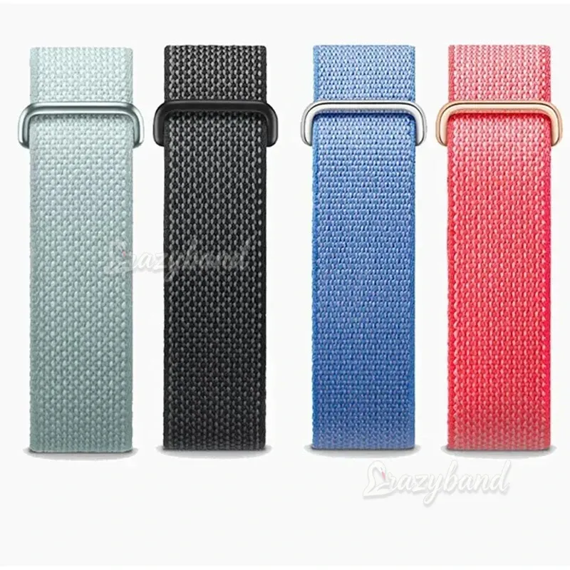 Bracelet nylon tressé sport pour Google Fitbit Air