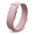 Bracelet nylon tressé sport pour Google Fitbit Air – Couleur du bracelet LightPink