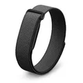 Bracelet nylon tressé sport pour Google Fitbit Air – Couleur du bracelet noir