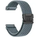 Bracelet parachute 18 à 22 mm pour Xiaomi Watch et Active – Couleur du bracelet Lake Green