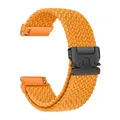 Bracelet parachute 18 à 22 mm pour Xiaomi Watch et Active – Couleur du bracelet orange