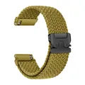 Bracelet parachute 18 à 22 mm pour Xiaomi Watch et Active – Couleur du bracelet Yellow green