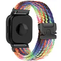 Bracelet parachute pour montre 20 à 22 mm – Couleur du bracelet New Rainbow