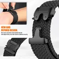 Bracelet parachute tressé 40 à 47 mm pour Samsung Galaxy Watch – 4