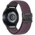 Bracelet parachute tressé 40 à 47 mm pour Samsung Galaxy Watch – Couleur du bracelet Cherry